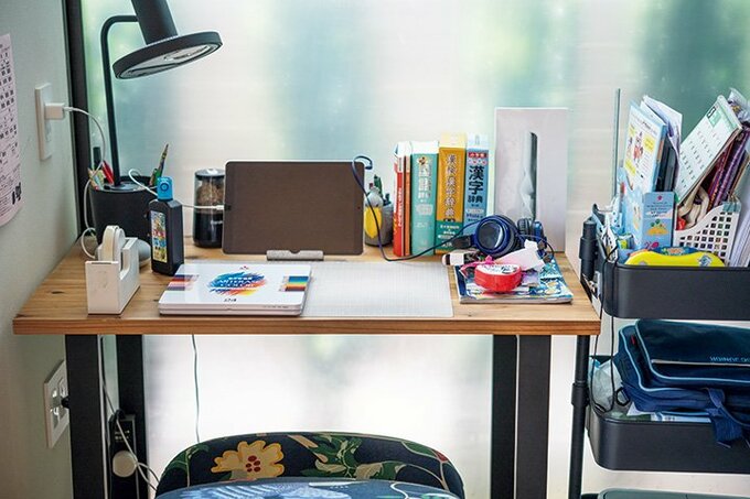 長男の勉強スペース