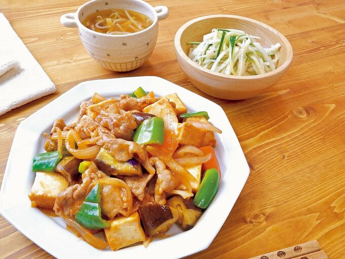 厚揚げの酢豚その他料理