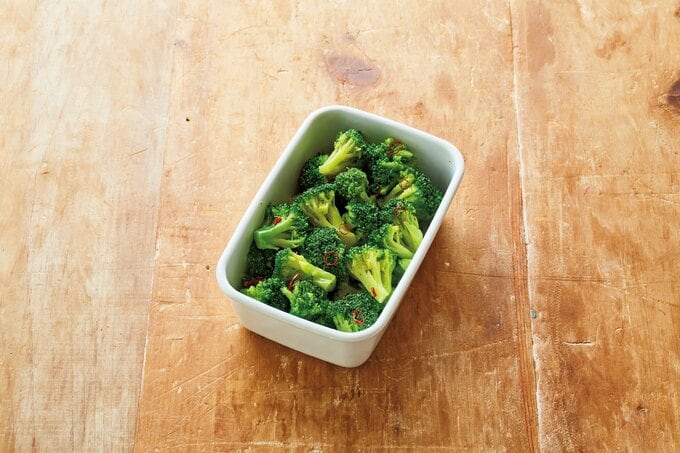 ブロッコリーのペペロンチーノ