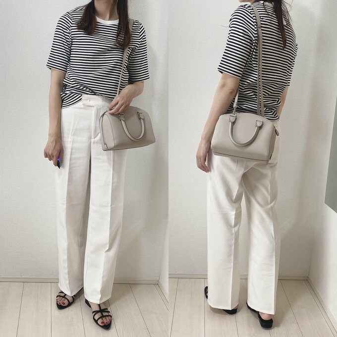 パンツに合わせて