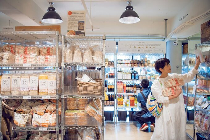 台湾の名産品や自然派食品を中心に扱うおしゃれなセレクトショップ