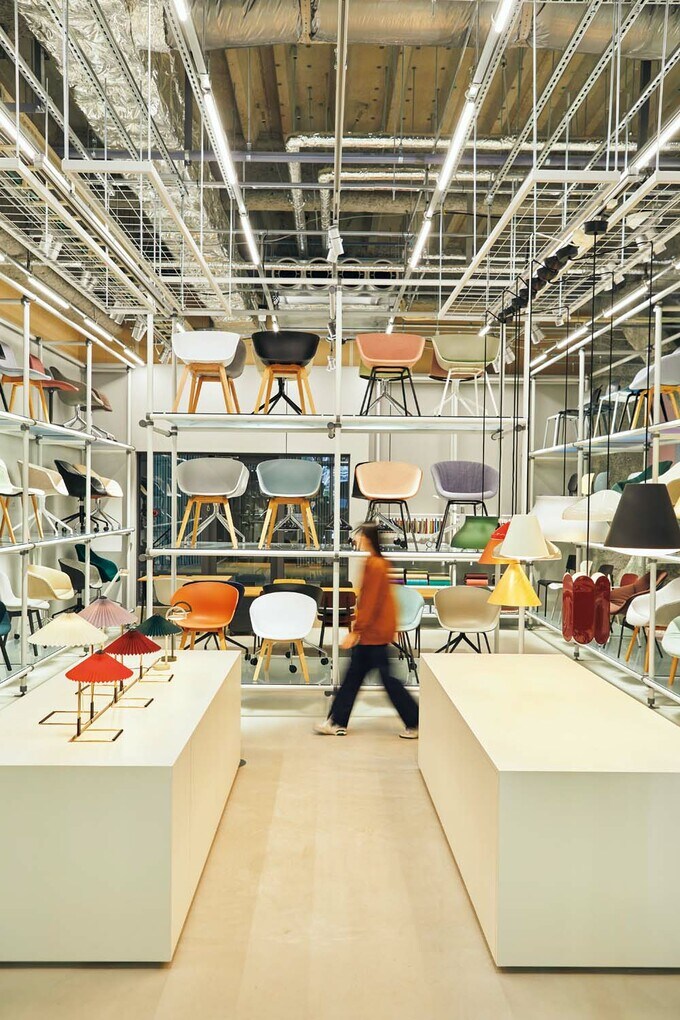 MUSEUM のディスプレイ