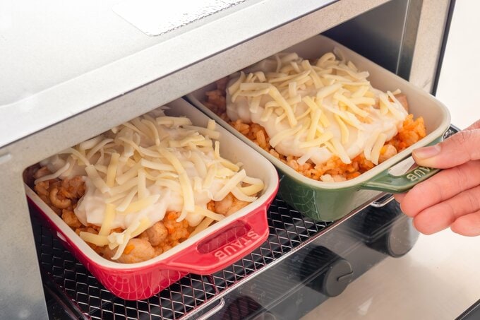 トースターで焼く