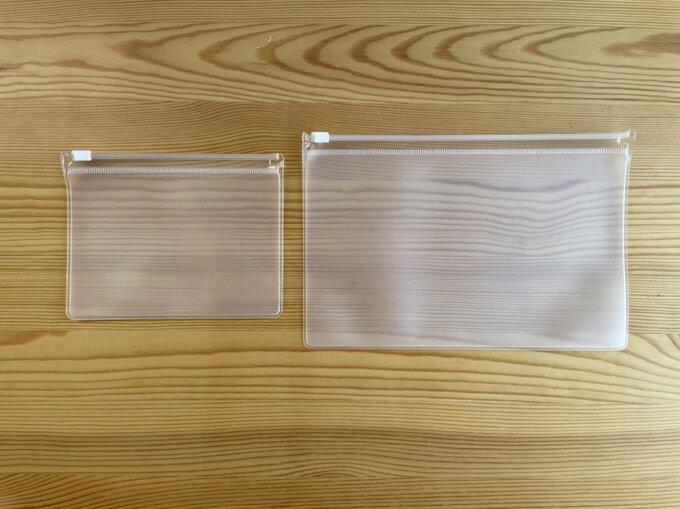 ファスナーつきケース