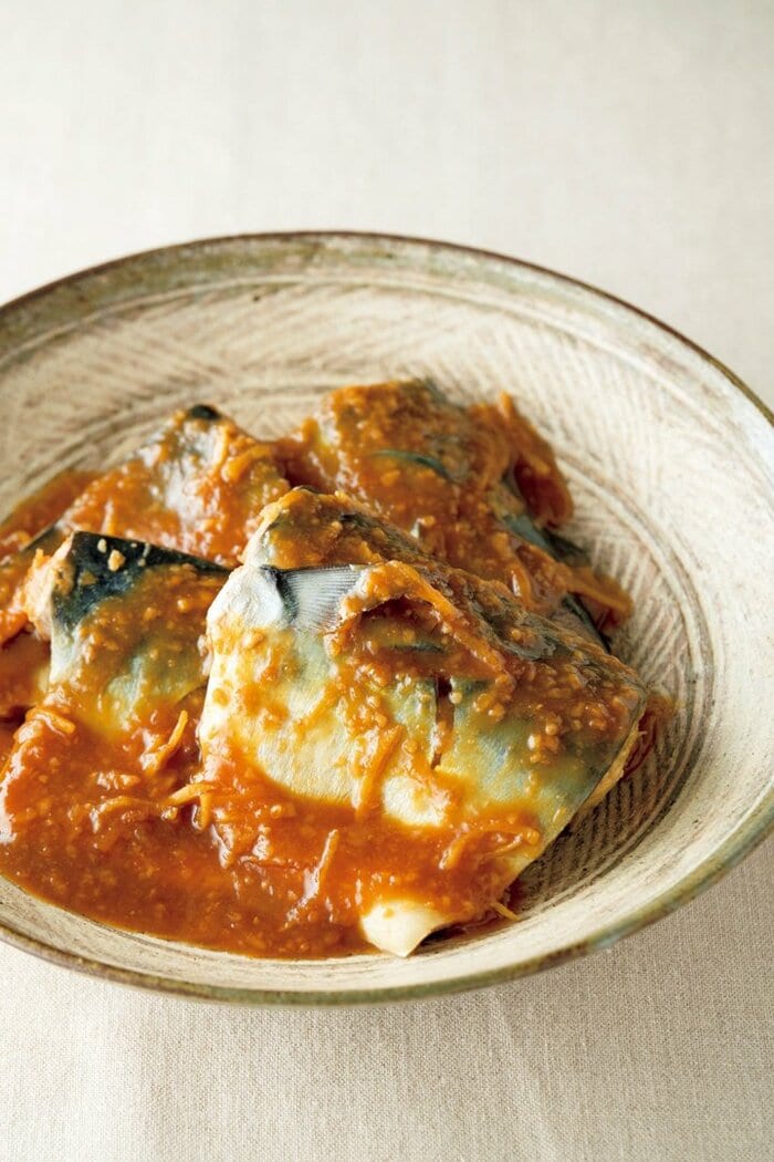 Mackerel simmered in miso] Fluffy and odorless! How to make