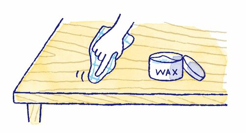 テーブルのへこみはアイロンで！家具職人が教えるテーブルやイスのお手入れ術