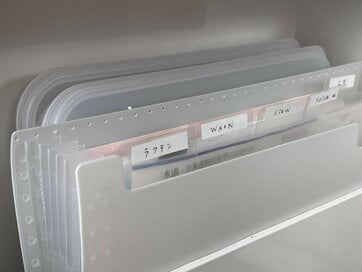 たまりがちな「紙もの」がすっきり。100円グッズを使って処分や管理もラクに