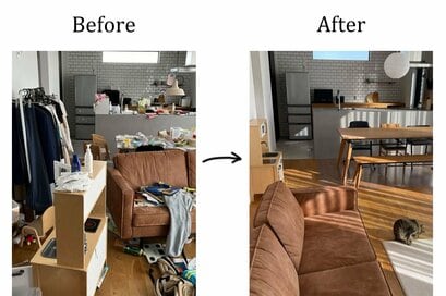 片付け、なにから始めればいいの…？絶望的な汚部屋がスッキリ、30代主婦「捨て活」の道のり