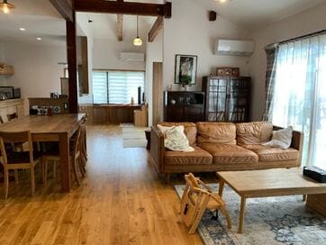 築35年の平屋を大工の夫とリノベ。LDKは30畳の大空間に