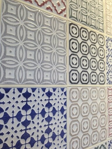 柄物のタイルシート