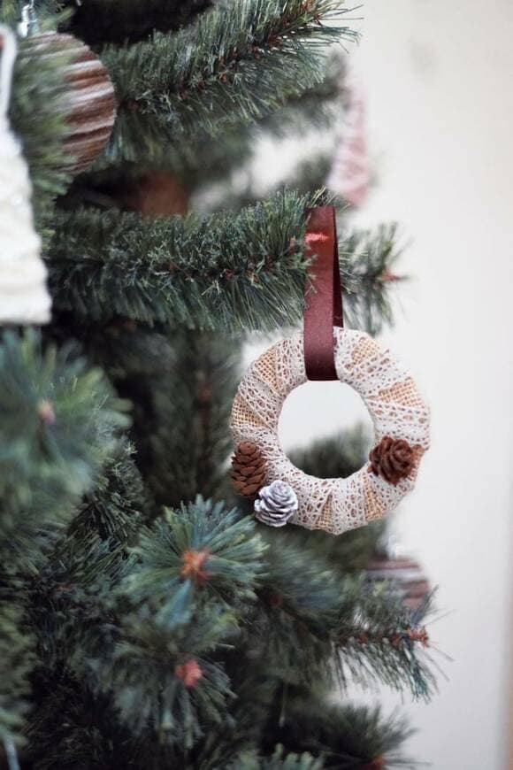 ツリーにオーナメント