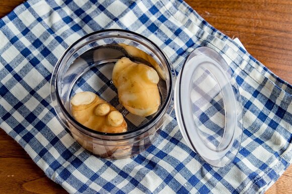 ショウガの保存法