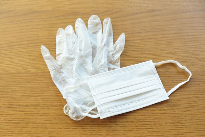 マスク手袋