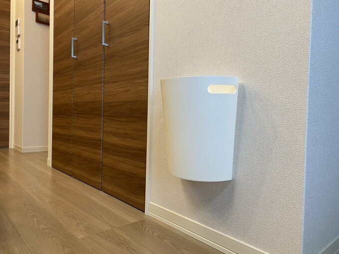 「壁掛けダストボックスMeluna」