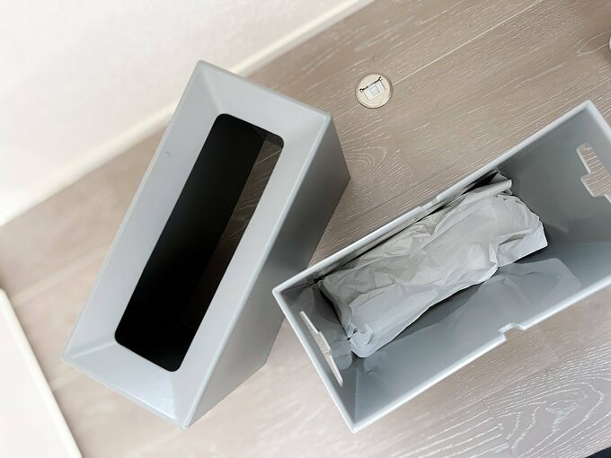 ゴミ箱の下に敷く