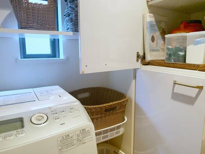 洗濯乾燥機の取扱説明書は紙で残しています