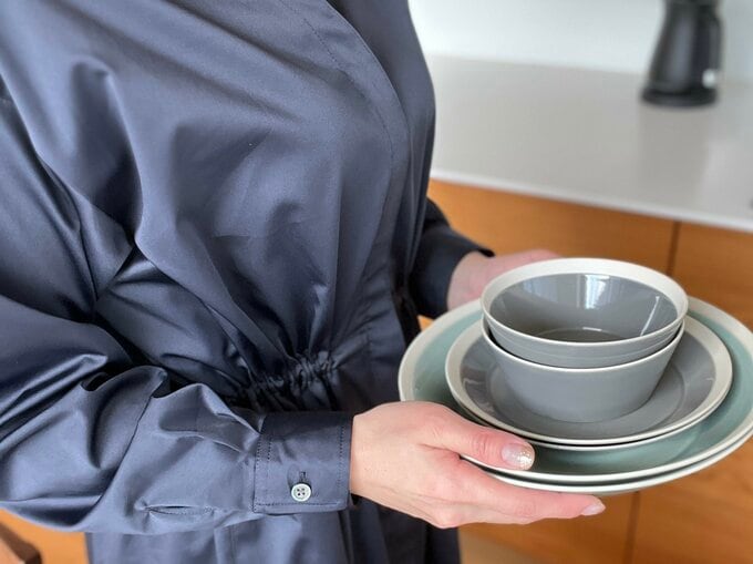 重ねやすい食器