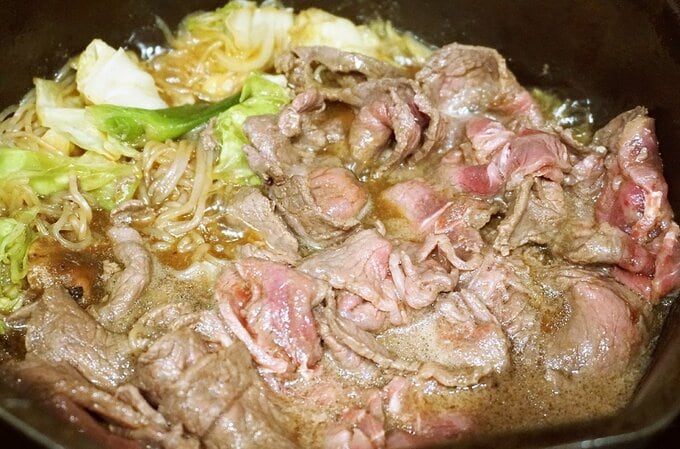 アメリカすき焼き