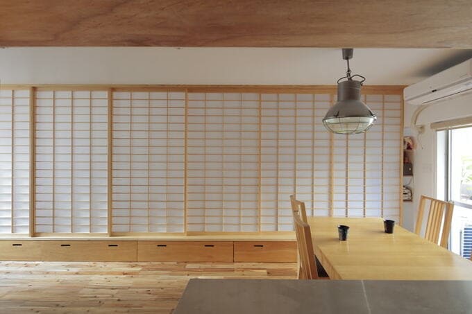 雰囲気を変える障子