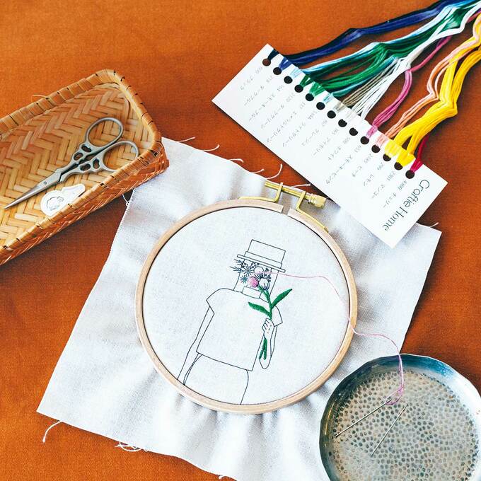刺繍きっと