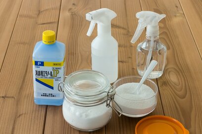 間違えて掃除していませんか？重曹・クエン酸（酢）・エタノールの使い分け