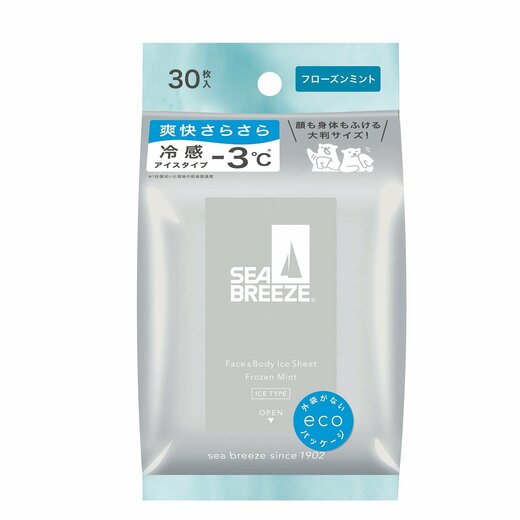 シーブリーズ　フェイス&ボディアイスシートN（30枚）　フローズンミント