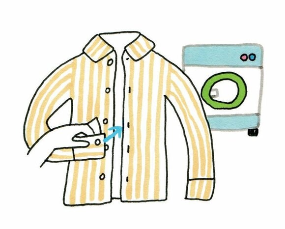 シャツの絡まり