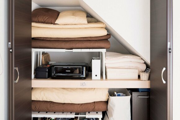 使い勝手を最優先したしまい方