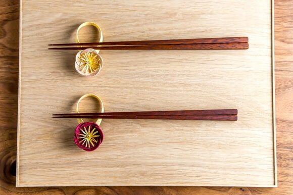 特別な箸置きを用意するという楽しみ