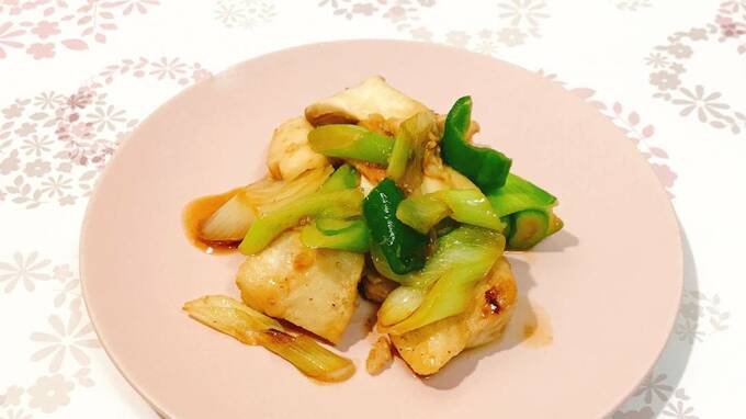 パンガシウス炒め