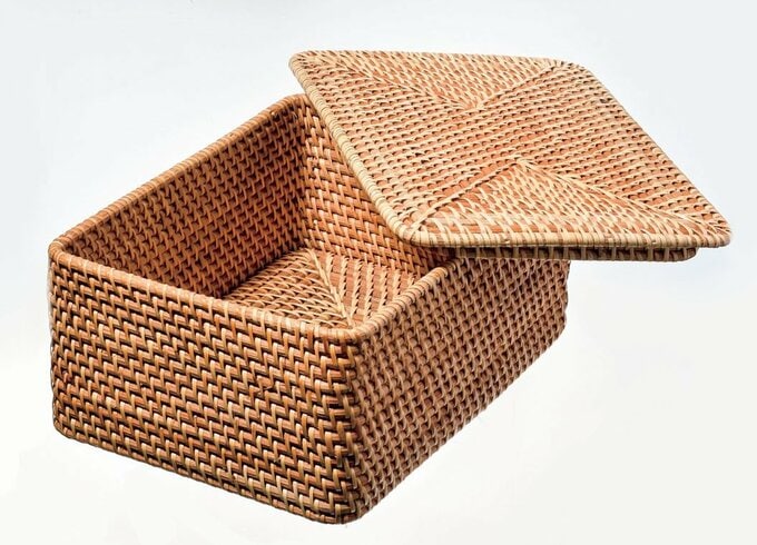 ラタンバスケット