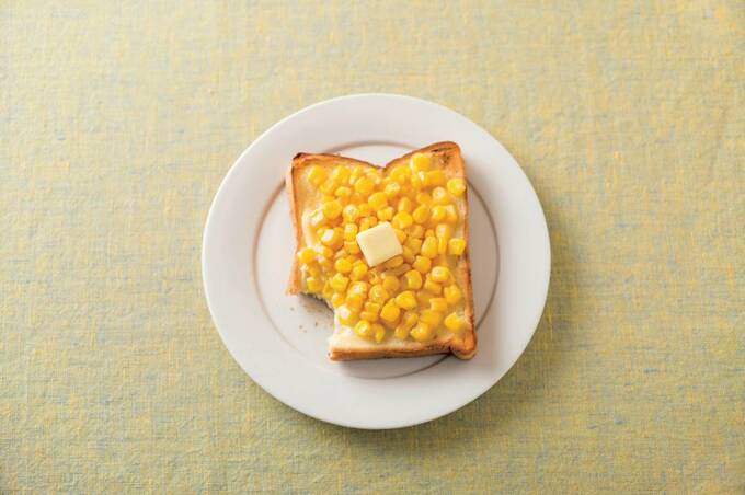「バターコーン」トースト