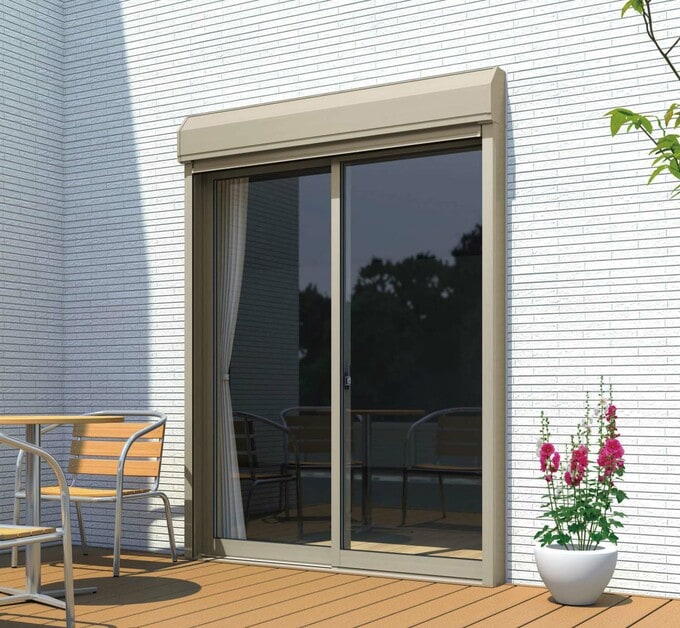 三協アルミ「ALGEO（アルジオ）電動シャッター」