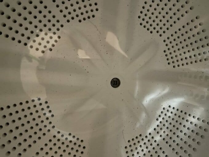 ブラシを使った掃除