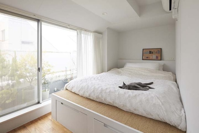 収納力のある小上がりベッド