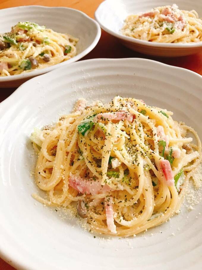 クリームパスタ