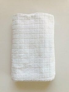 白のタオル