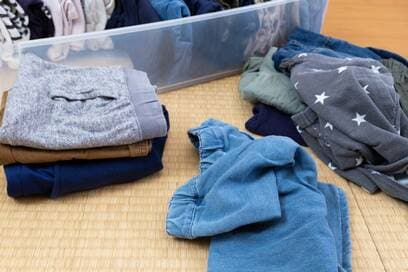 即捨てるべき家の死蔵品あるある。5年使わない布団、タグの文字が消えた下着…