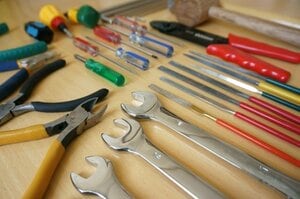 ゴチャつきがちな工具類