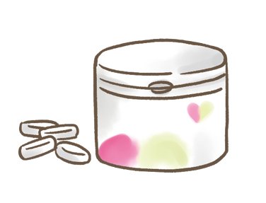 サプリメントイラスト