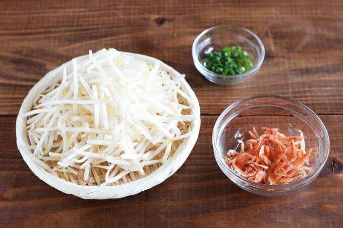 モヤシや桜エビ