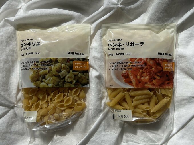 無印良品　パスタ
