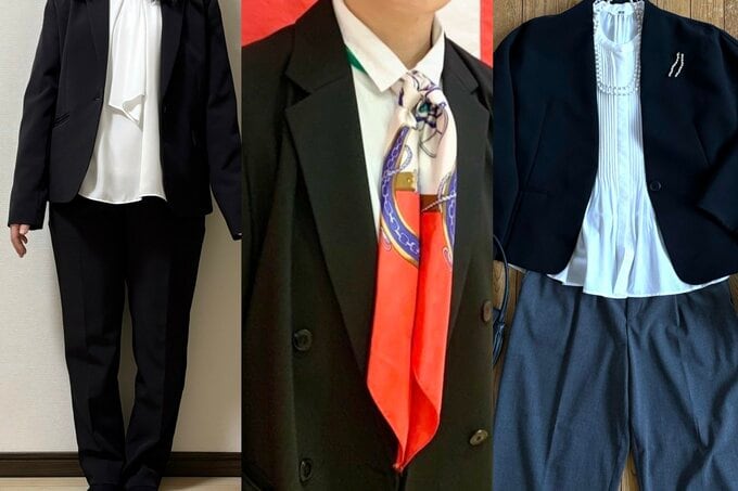 入学式コーデ3つ