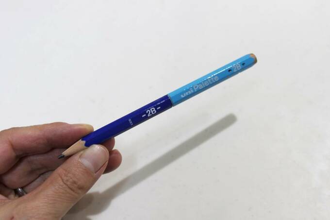 完成した鉛筆