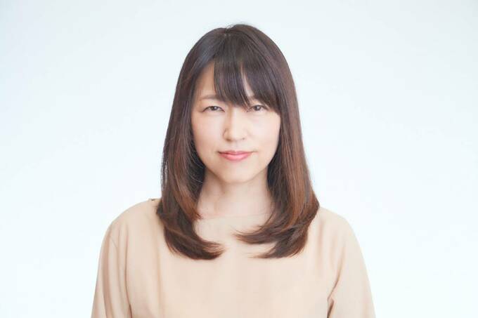 少し長めの前髪