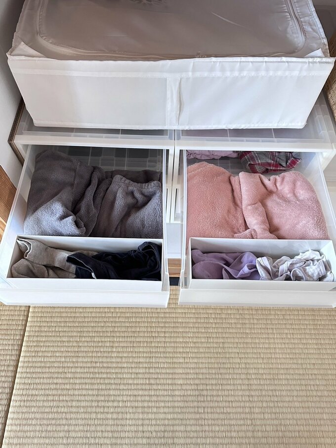 かさもさんの子ども服収納2