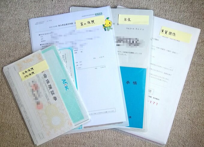 絶対に必要な書類。じつは少ないと心得て