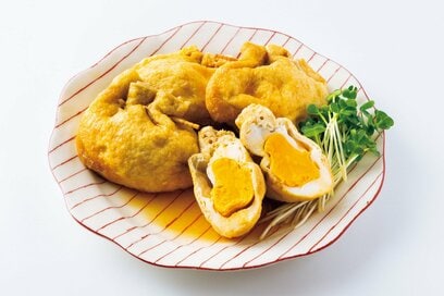 卵＋レンジでつくる簡単副菜3つ。「卵巾着」はしみしみ油揚げがたまらない