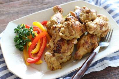 余ったカレー粉で！BBQでもウケるタンドリーチキン