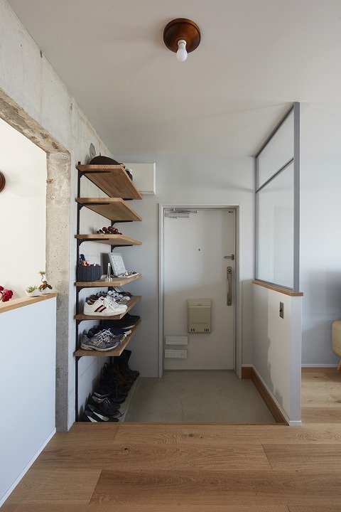 オープンな玄関